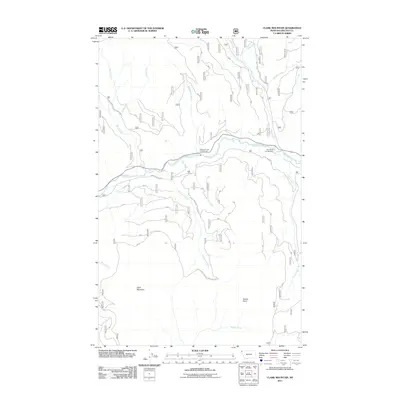 2011 Map of Clark Mountain, 2011 Print