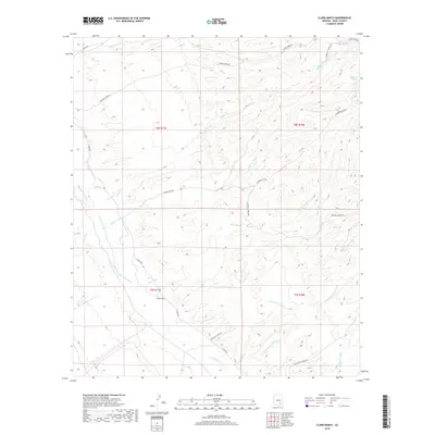 2018 Map of Clark Ranch, 2018 Print