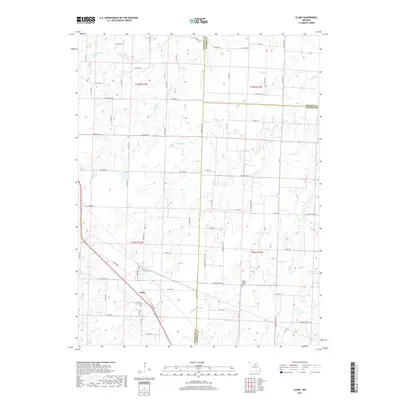 2017 Map of Clark, 2017 Print
