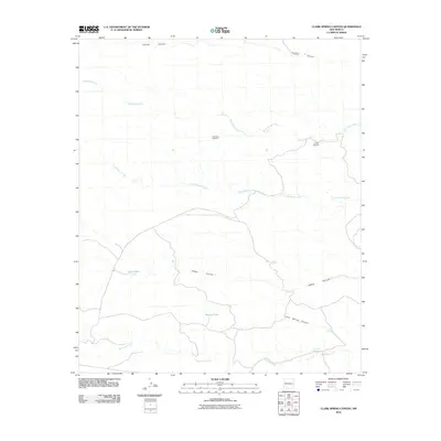 2010 Map of Clark Spring Canyon, 2010 Print