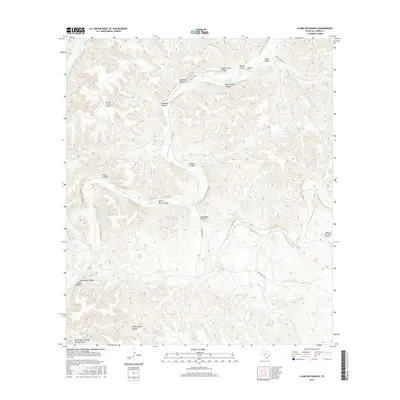 2016 Map of Clark Waterhole, 2016 Print