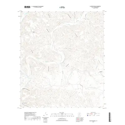 2019 Map of Clark Waterhole, 2019 Print