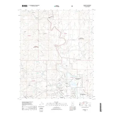 2018 Map of Clarkdale, 2018 Print