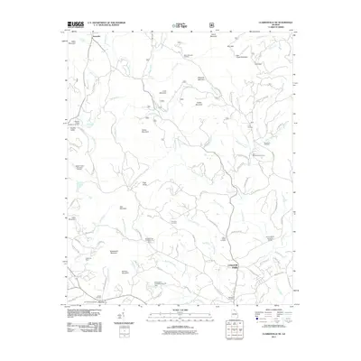2011 Map of Clarkesville NE, 2011 Print