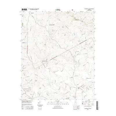 2014 Map of Clarkesville NE, 2014 Print