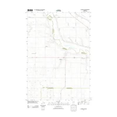 2013 Map of Clarkfield NE, 2013 Print