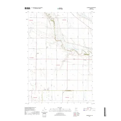 2019 Map of Clarkfield NE, 2019 Print
