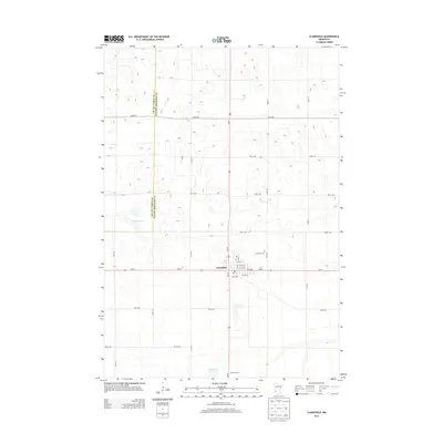 2013 Map of Clarkfield, 2013 Print