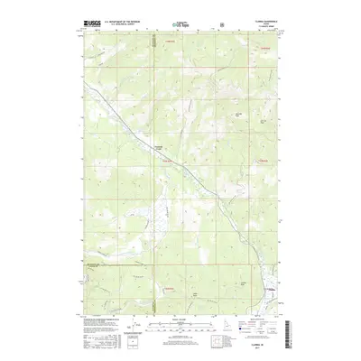 2017 Map of Clarkia, 2017 Print