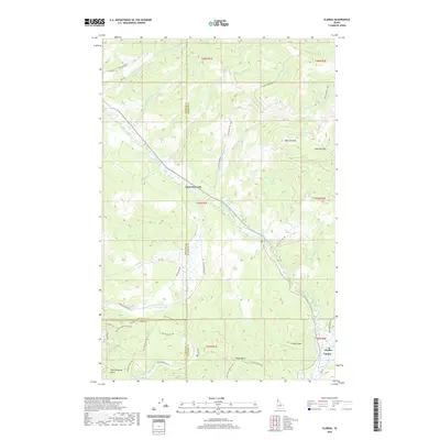 2020 Map of Clarkia, 2020 Print