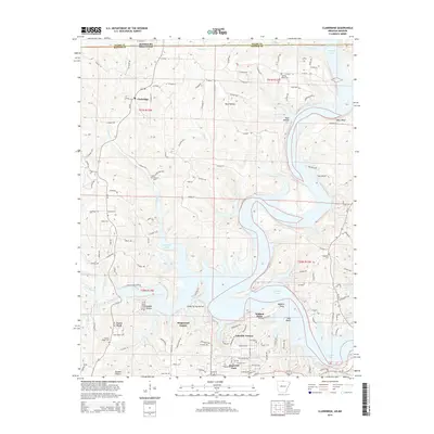 2014 Map of Clarkridge, 2014 Print