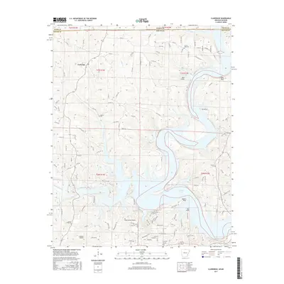 2017 Map of Clarkridge, 2017 Print