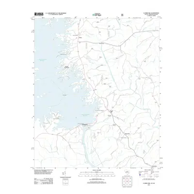 2012 Map of Clarks Hill, 2012 Print