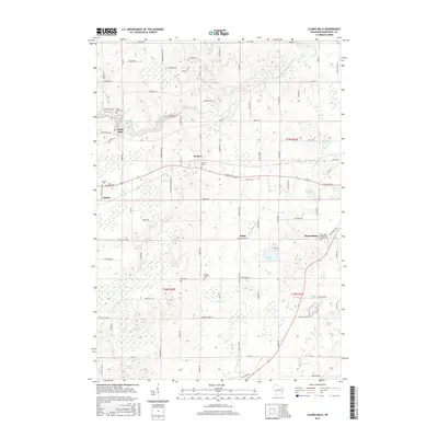 2015 Map of Clarks Mills, 2015 Print