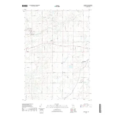 2018 Map of Clarks Mills, 2018 Print