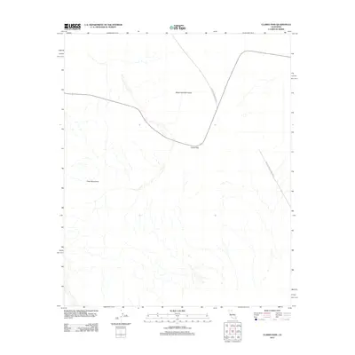 2012 Map of Clarks Pass, 2012 Print