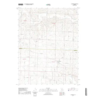 2017 Map of Clarksburg, 2017 Print