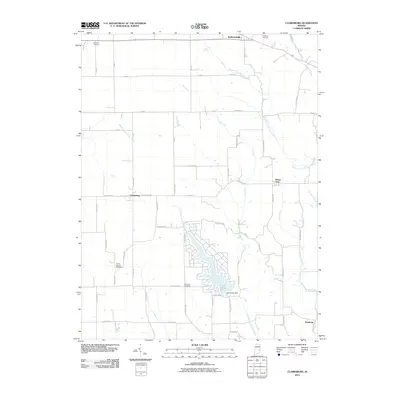 2010 Map of Clarksburg, 2010 Print