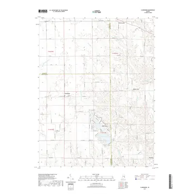 2019 Map of Clarksburg, 2019 Print