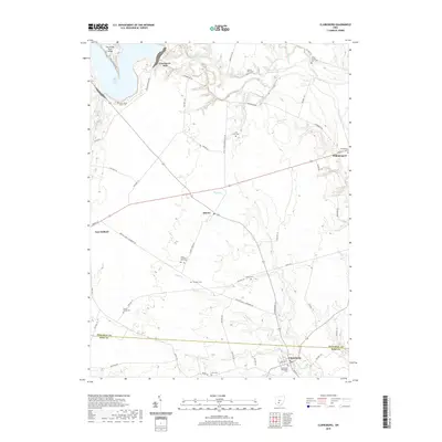 2019 Map of Clarksburg, 2019 Print
