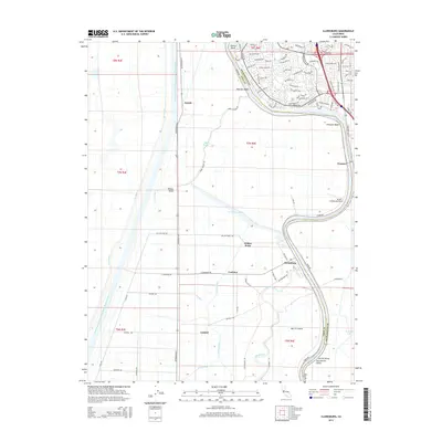 2015 Map of Clarksburg, 2015 Print
