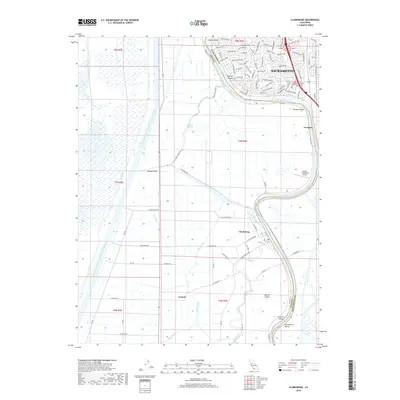 2018 Map of Clarksburg, 2018 Print