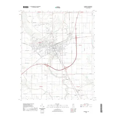 2020 Map of Clarksdale, 2020 Print