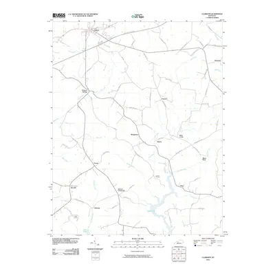 2010 Map of Clarkson, 2010 Print