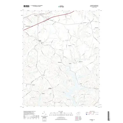 2019 Map of Clarkson, 2019 Print