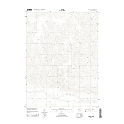 2014 Map of Clarkson SW, 2014 Print
