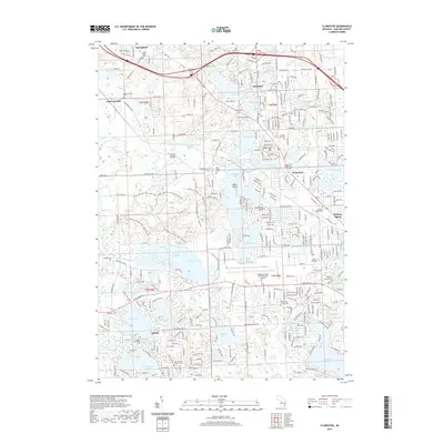 2019 Map of Clarkston, 2019 Print