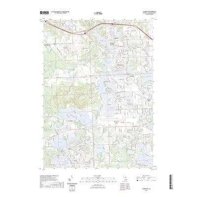2023 Map of Clarkston, 2023 Print