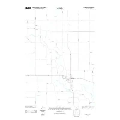 2013 Map of Clarksville, 2013 Print