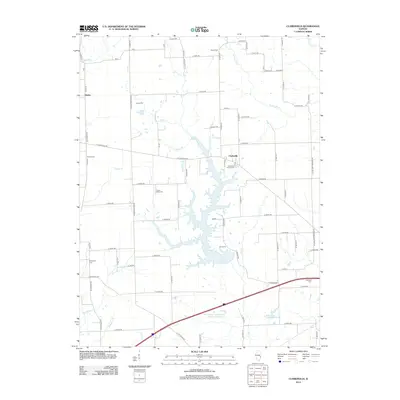 2012 Map of Clarksville, 2012 Print