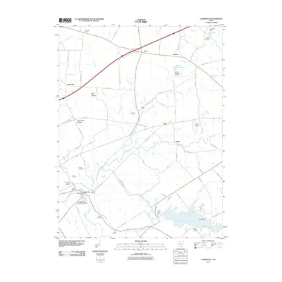 2010 Map of Clarksville, 2010 Print