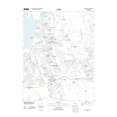 2012 Map of Clarksville, 2012 Print