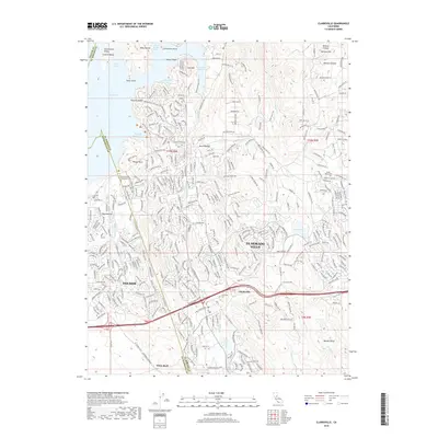 2018 Map of Clarksville, 2018 Print