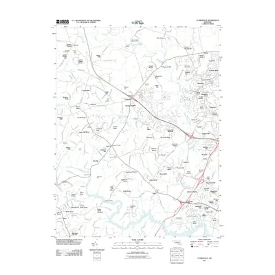 2011 Map of Clarksville, 2011 Print
