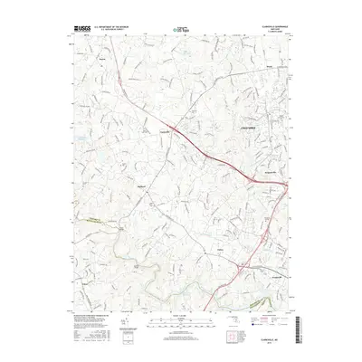 2016 Map of Clarksville, 2016 Print