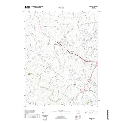 2019 Map of Clarksville, 2019 Print