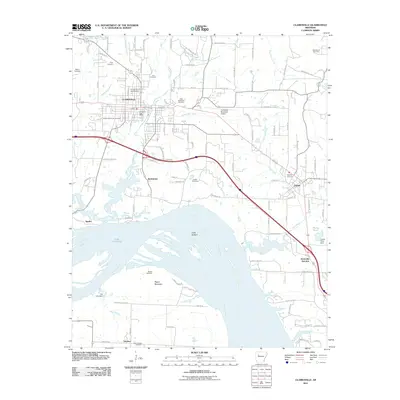 2011 Map of Clarksville, 2011 Print