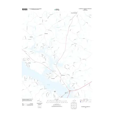 2013 Map of Clarksville North, 2013 Print