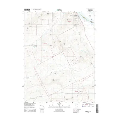2014 Map of Clarksville, 2014 Print