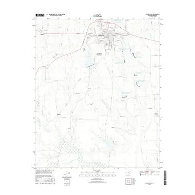 2016 Map of Clarksville, 2016 Print