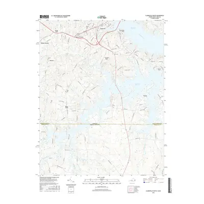 2016 Map of Clarksville South, 2016 Print