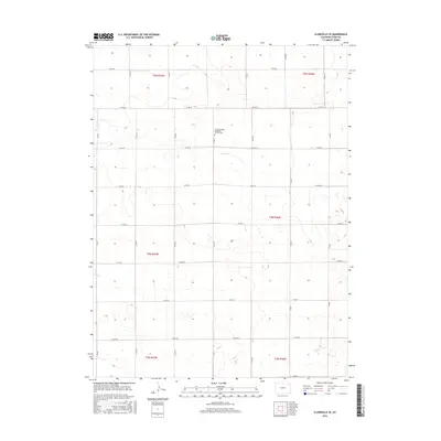 2016 Map of Clarkville SE, 2016 Print