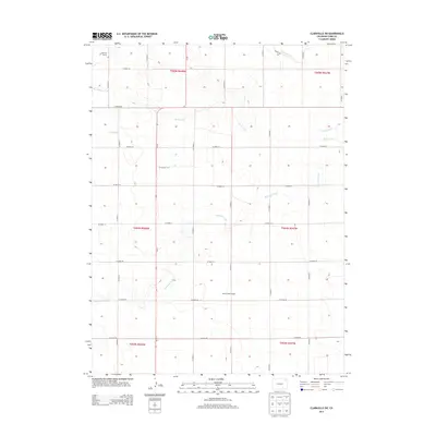 2013 Map of Clarkville SW, 2013 Print