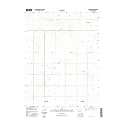2016 Map of Clarkville SW, 2016 Print