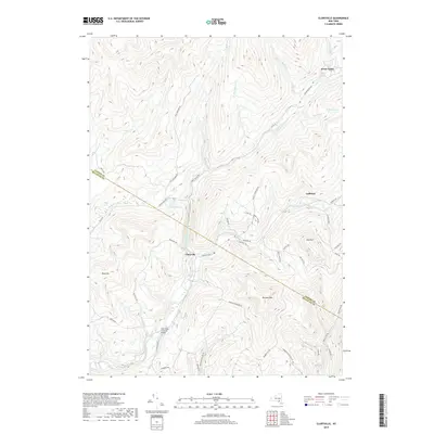 2019 Map of Claryville, 2019 Print
