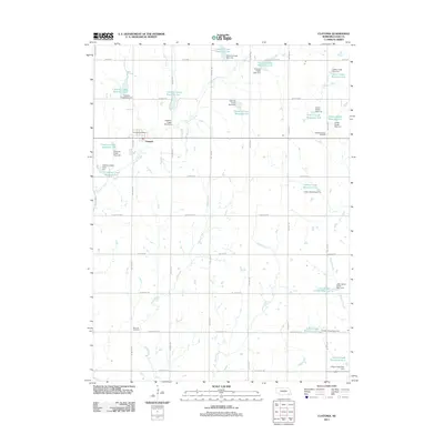 2011 Map of Clatonia, 2011 Print